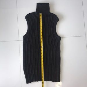 TRANSIT wool sleeveless turtleneck, S